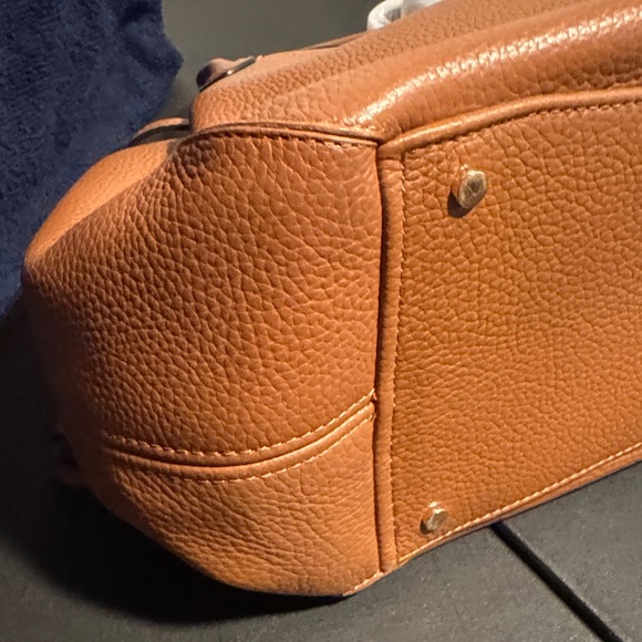 Kate Spade Tan Leather Satchel - Picture 12 of 14